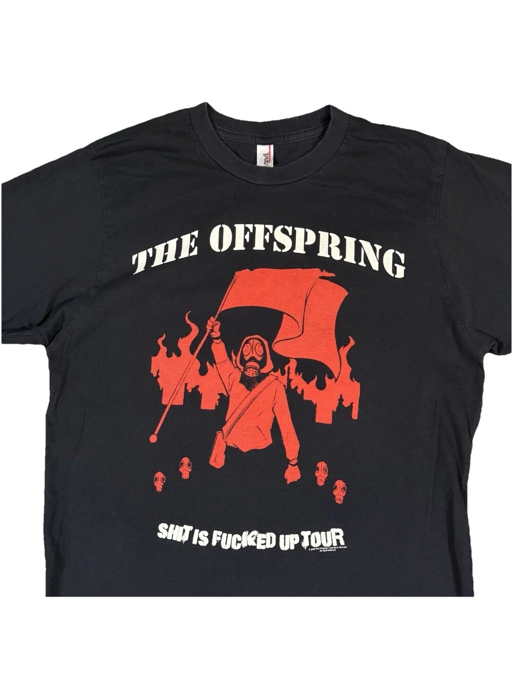 The Offspring “Sh*t Is F**ked Up” Summer 2009 Tour T-Shirt Medium Punk Rock VTG